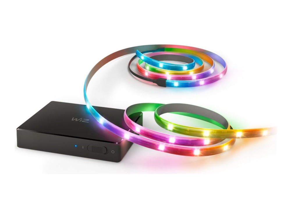 WiZ - Styrenhet till LED-lampor - with 75-85 TV backlight - trådlös - 802.11g, Bluetooth - svart | Smarta hem - Philips Hue ljuskällor - Tillbehör | GameStuff