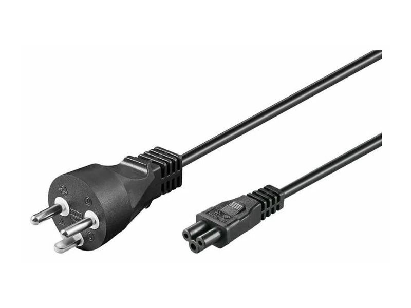 Microconnect - Strømkabel - Type K (Han) Til Iec 60320 C5 - Ac 250 V - 2.5 A - 1.8 M - Sort