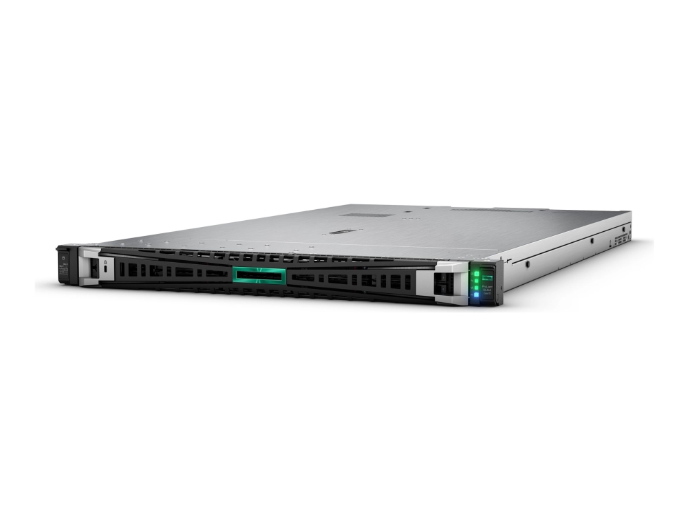 HPE ProLiant DL360 Gen11 - Server - kan monteras i rack 1U - 2-vägs - 1 x Xeon Silver 4510 / upp till 4.1 GHz - RAM 64 GB - SATA/SAS/NVMe - hot-swap 2.5 vik/vikar - SSD 2 x 480 GB - Gigabit Ethernet - inget OS - skärm: ingen - Smart Choice | Servrar | GameStuff