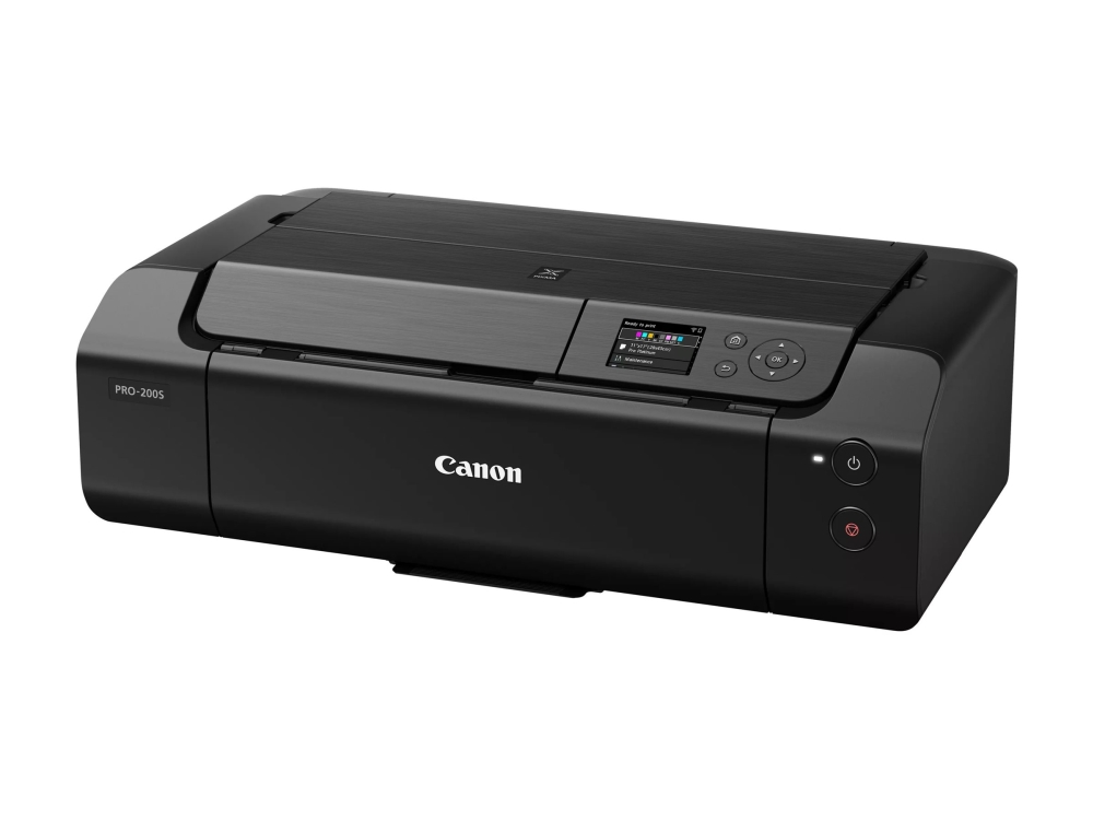 Canon PIXMA PRO-200S - Printer - farve - blækprinter - A3 Plus - op til 2.83 min./side (mono) / op til 1.5 min./side (farve) - kapacitet: 100 ark - USB 2.0, LAN, Wi-Fi(n)