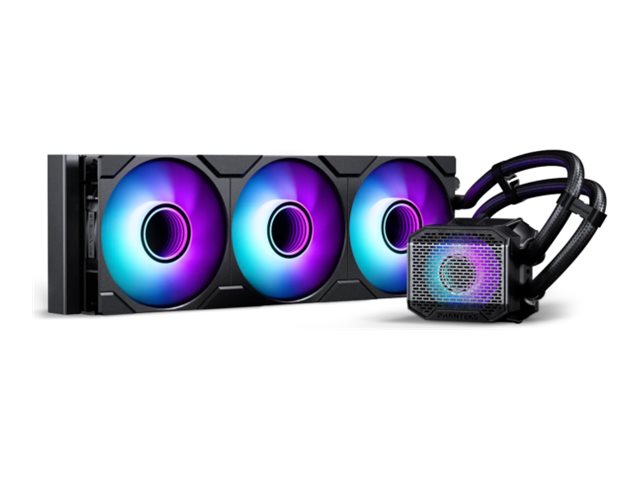 Phanteks Glacier One 360M25G2 - Kylsystem med vätska till processorn - Elementstorlek: 360 mm - (för: LGA115x Socket, LGA1200, LGA1700, LGA2011, LGA2011-3, LGA2066, AM4, AM5) - koppar - 120 mm - svart | Datorkomponenter - Kylning & moddning - CPU Kylning | GameStuff