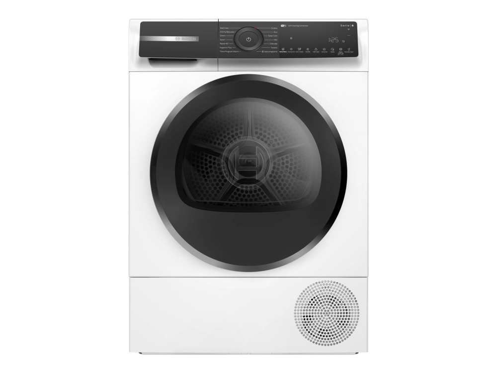 Bosch Serie 6 WQH245B9SN - Torktumlare - Wi-Fi - bredd: 59.8 cm - djup: 64.8 cm - höjd: 84.2 cm - frontmatad - vit | Vitvaror - Tvätt & torkning - Torktumlare | GameStuff
