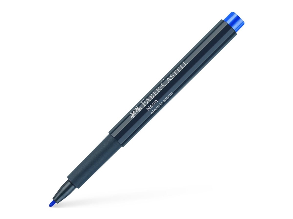 Faber-Castell Neon - Fiberspetspenna - elektrisk storm - vattenbaserat bläck - 1.5 mm | Skrivredskap - Övriga skrivredskap | GameStuff