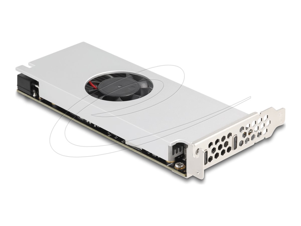 Delock - Usb-Adapter - Pcie 3.0 X16 Lavprofil - Usb-C X 2