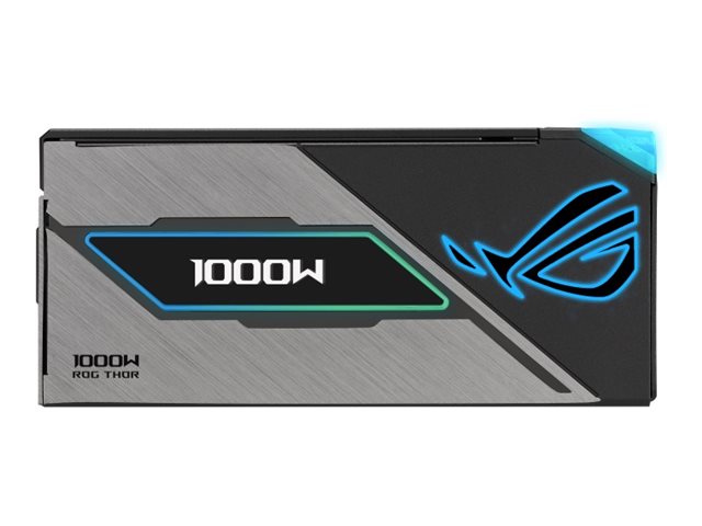 ASUS ROG Thor Platinum III - Nätaggregat (intern) - ATX12V 3.1 - 80 PLUS Platinum - AC 100-240 V - 1000 Watt - aktive PFC - svart | Datortillbehör - Laddare & Batterier - Dator/Server nätaggregat | GameStuff