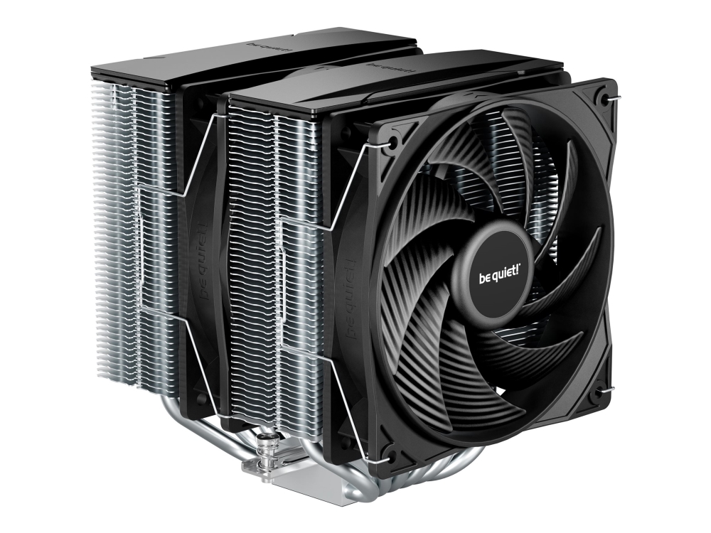 Be Quiet! Pure Rock Pro 3 - Processor-Køler - (For: Lga1150, Lga1151, Lga1155, Lga1200, Lga1700, Lga1851, Am4, Am5) - Kobberbase Og Nikkelbelagt Alum