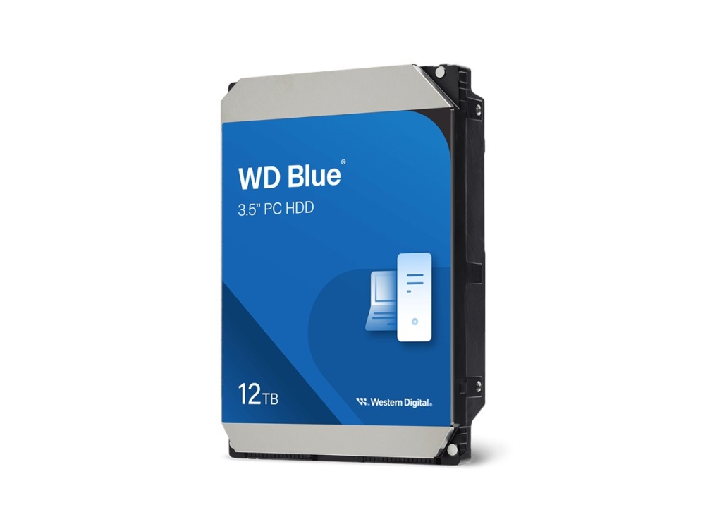 Wd Blue - Festplatte - 12 Tb - Intern - 3,5" - Sata 6Gb/S - 7200 Rpm - Puffer: 512 Mb