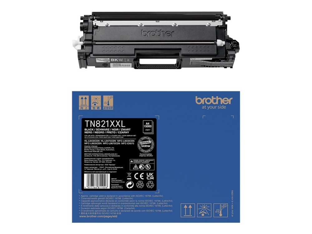 Brother Tn-821Xxlbk - Ultra High Yield - Sort - Original - Tonerpatron