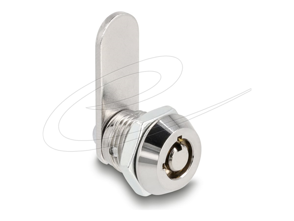 Navilock cylinderspaklås för apparatskåp med rund cylinder och nyckel med runt hål - 10,9 x 12 mm / 0-90 | Datorer & Surfplattor - Bärbara tillbehör - Övriga tillbehör | GameStuff