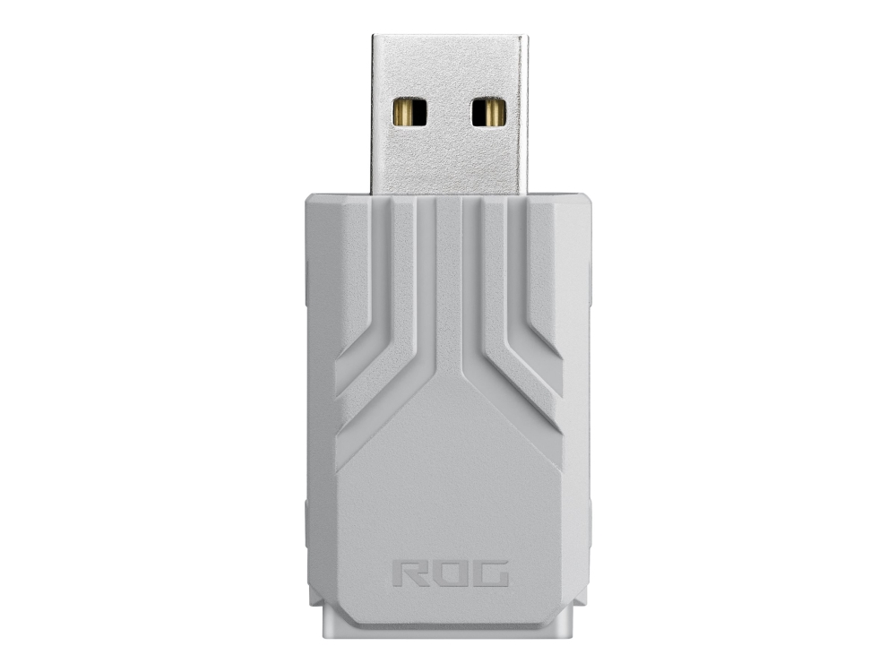 ASUS ROG Polling Rate Booster - Trådlös mottagare till mus/tangentbord - USB - vit | Datorkomponenter - Datorchassin & Tilbeör - Tillbehör | GameStuff