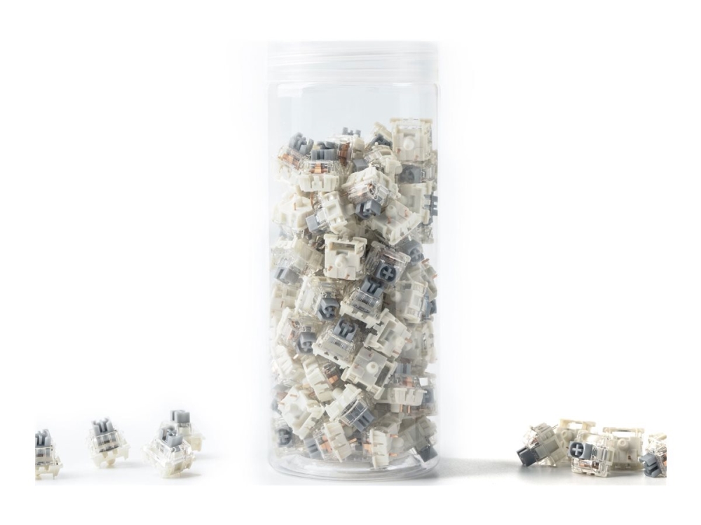 Gateron G Pro 3.0 - Tangentbordsswitch - silver (paket om 110) | Datortillbehör - Möss & Tangentbord - Reservdelar | GameStuff