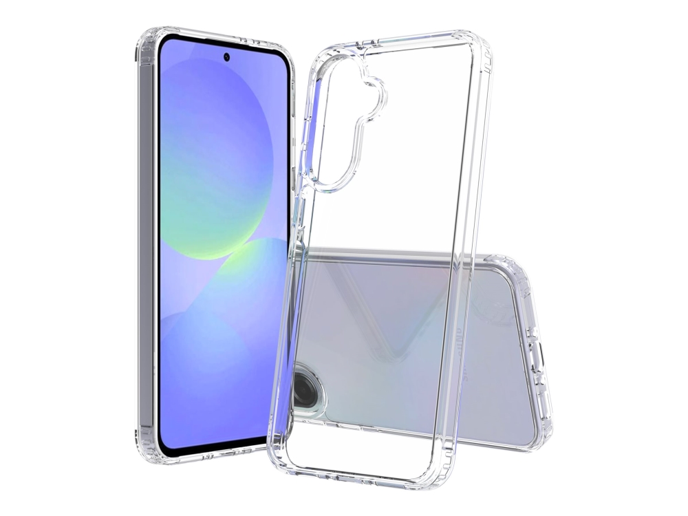 Screenor Bumper - Handyrückseite - Thermoplastisches Polyurethan (Tpu), Acryl - Transparent - Für Samsung Galaxy A36, A56