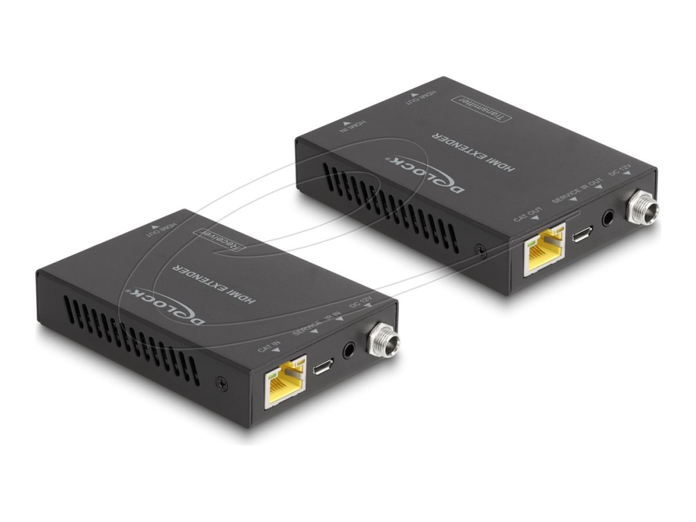 Delock - Sender Og Modtager - Video/Audio Ekspander - Hdmi - Op Til 70 M