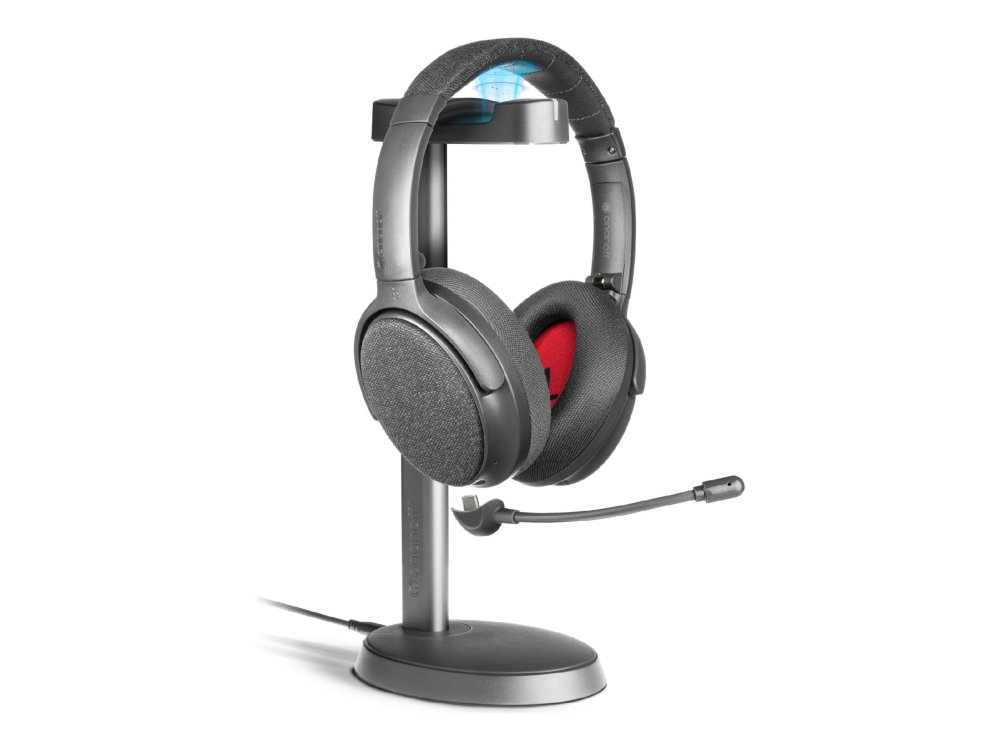 Onanoff Fokus Kabelloses Headset Erwachsene Konzentration Geräuschunterdrückung Grau
