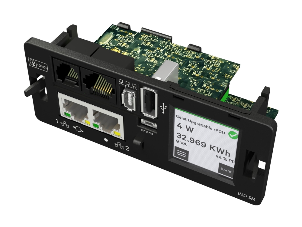 Geist Rack Transfer Switch Unit Level Monitoring Au05m1r0-12Cf17-2C20c20a900-D - Strømfordelingsenhed (Rackversion) - Vekselstrøm 120/208/230 V - 3.6