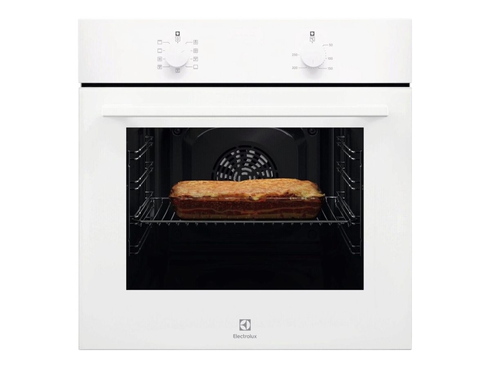 Electrolux SurroundCook 500 BOC002EV - Ugn - inbyggd - fördjupning - bredd: 56 cm - djup: 55 cm - höjd: 57.8 cm - med självrengöring - Klass A - vit | Vitvaror - Ugnar - Inbyggnadsugnar | GameStuff