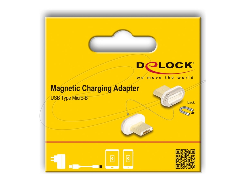 Delock Magnetisk Adapter Usb Type Micro-B-Stik