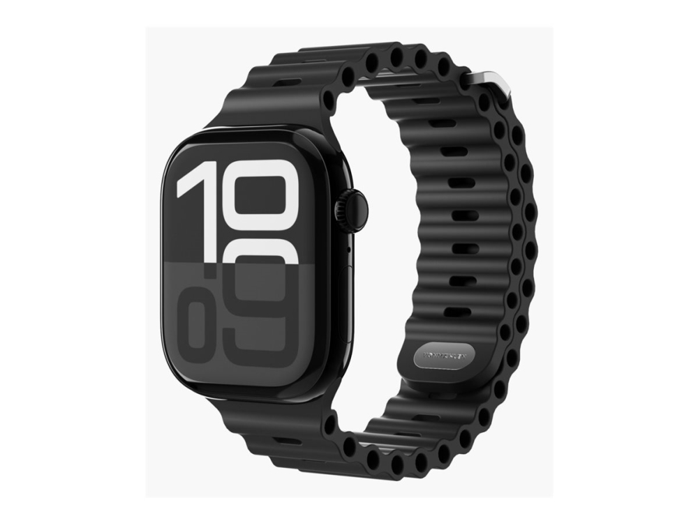 Vonmählen Wave Band 2 - Rem For Smart Watch - Sort - For Apple Watch Hermès Series 9, Se 3, Series 10, Series 11, Series 9, Ultra 2, Ultra 3