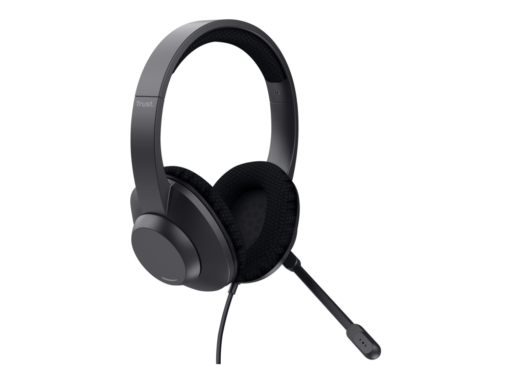Trust Ayda Max - Headset - På Øret - Kablet - Usb-C
