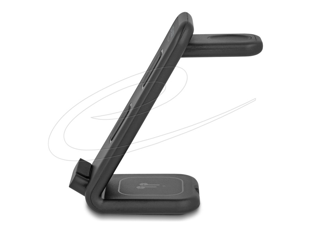 Delock 66941, Drinnen, Usb, Kabelloses Aufladen, Schwarz