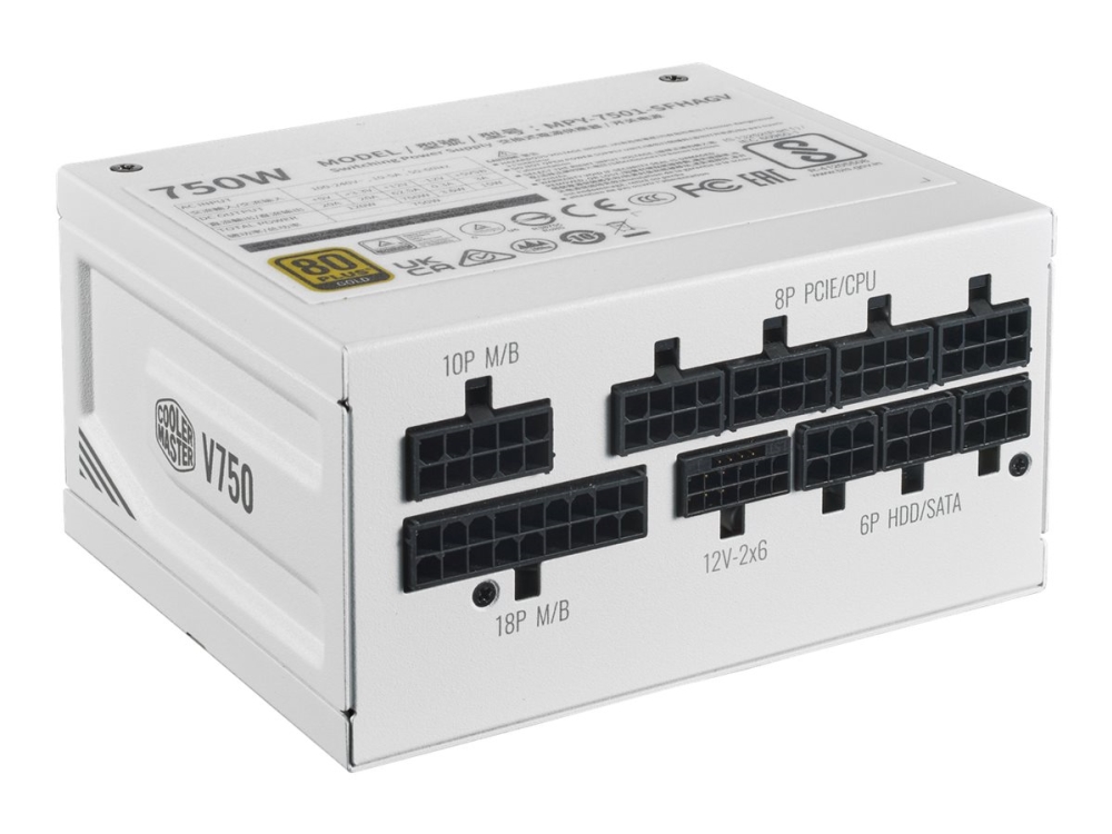 Cooler Master Mpy-7501-Sfhagv-3Ewe V Sfx Gold 750 Atx3.1Wh A/Eu Kabel