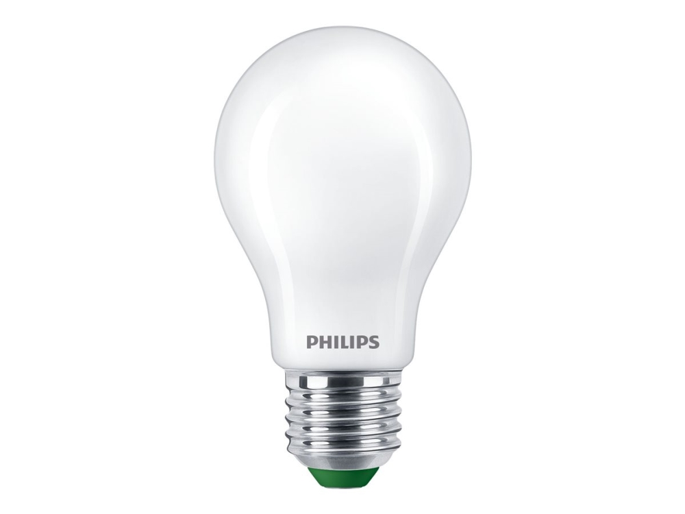 Philips Filament-Lampe, Milchglas, 60W A60 E27, 4 W, 60 W, E27, 840 Lm, 50000 H, Kaltweiße