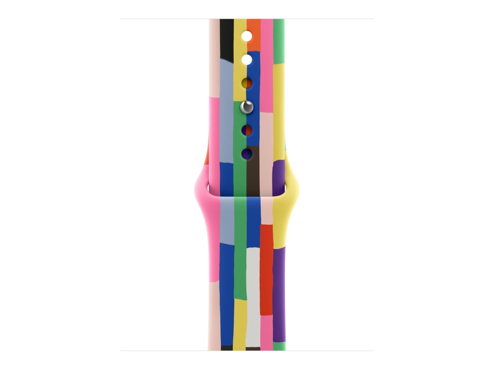 Apple - Pride Edition - Rem For Smart Watch - 42Mm - S/M Størrelse - For Watch Hermès Series 7, Hermès Series 9, Se 3, Series 10, Series 11, Series 8