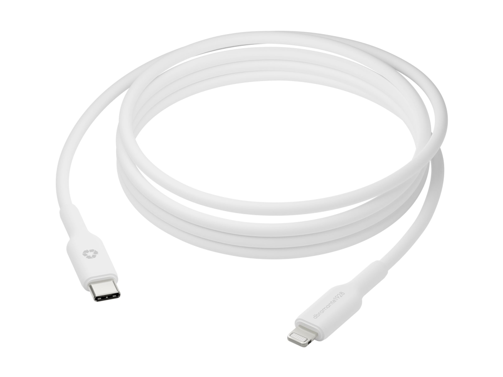 Dbramante1928 Re-Charge Pro - Lightning-Kabel - 24 Pin Usb-C Han Til Lightning Han - 2 M - Hvid