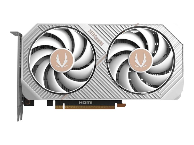 Zotac Gaming Geforce Rtx 5060 Twin Edge Oc White Edition, Geforce Rtx 5060, 8 Gb, Gddr7, 128 Bit, 7680 X 4320 Pixels, Pci Express X8 5.0