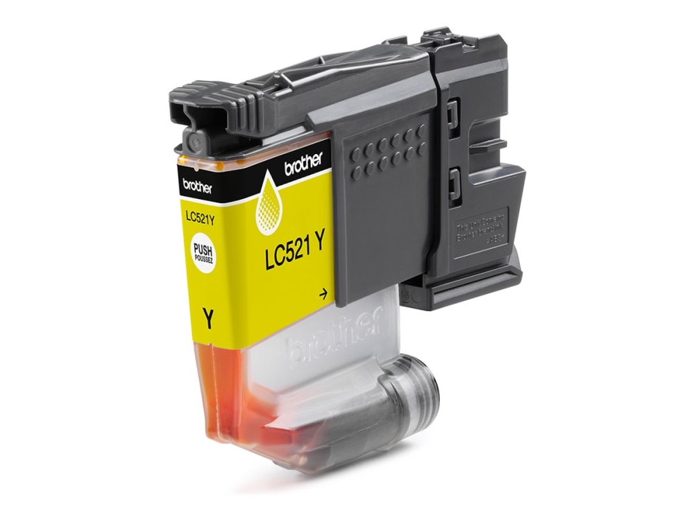Brother Lc521y - Gul - Original - Pude Pakke - Blækpatron - For Brother Dcp-J1260w, Dcp-J1310dw, Dcp-J1313dw, Dcp-J1460dw