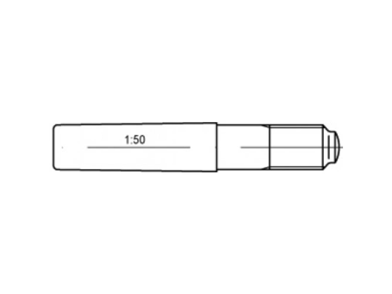 Toolcraft To-9985053 Keglesøm 10 Mm Stål 10 Stk