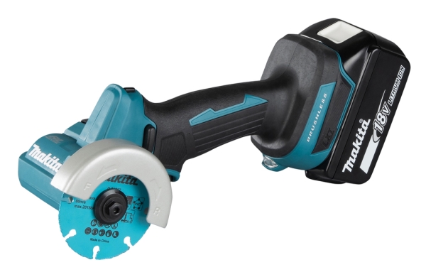 Makita DMC300Z Akku-Winkelschleifer, 2000 RPM, 7,6 cm, Batteri, 5 Ah, 820 g