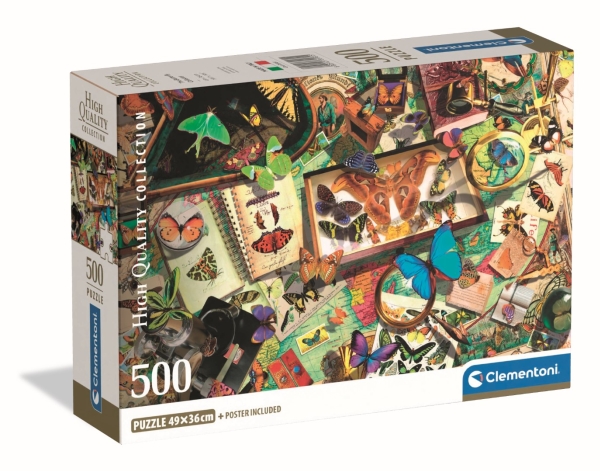 Puslespil Hqc The Butterfly Collector Comp, 500 Brikker