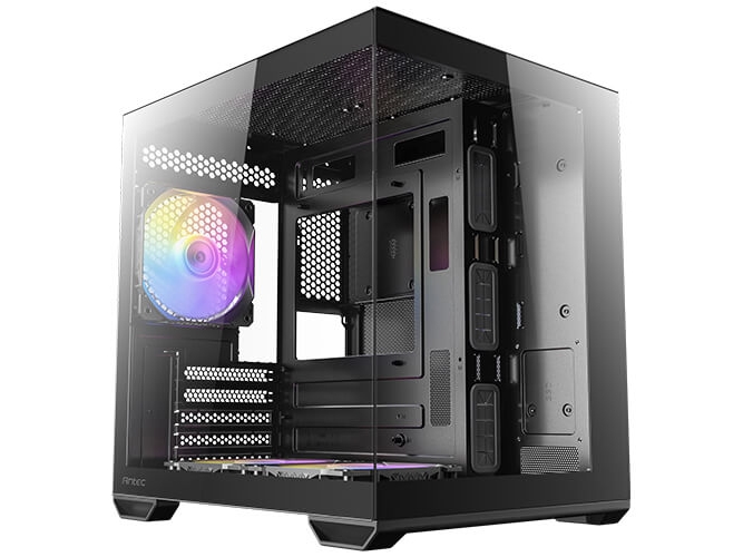 Antec 0-761345-10217-9, Mini Tower, Pc, Black, Itx, Micro Atx, 1X 120 Mm, 2X 120 Mm