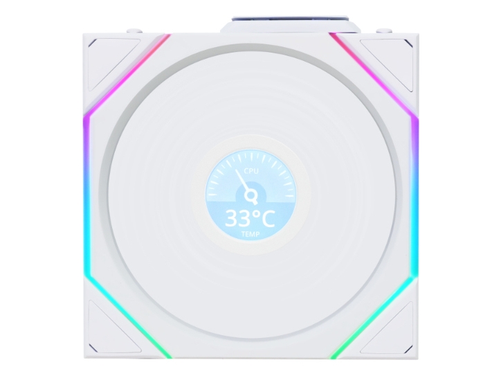 Lian Li Uni Fan Tl Lcd, Ventilator, 14 Cm, 400 Rpm, 1600 Rpm, Hvid