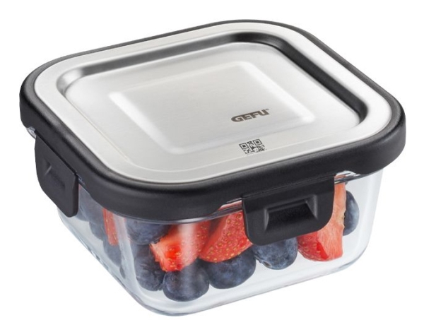 Gefu Food konteineris MILO kvadratinis, 300 ml