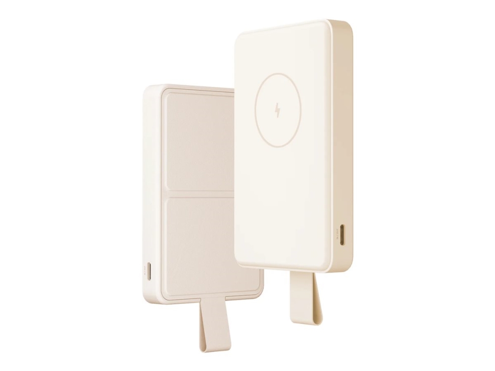 Xiaomi Magnetic Power Bank 6000Mah, 6000 Mah, Lithium-Ion (Li-Ion), Kabelloses Aufladen, 3,87 V, 10 W, Beige