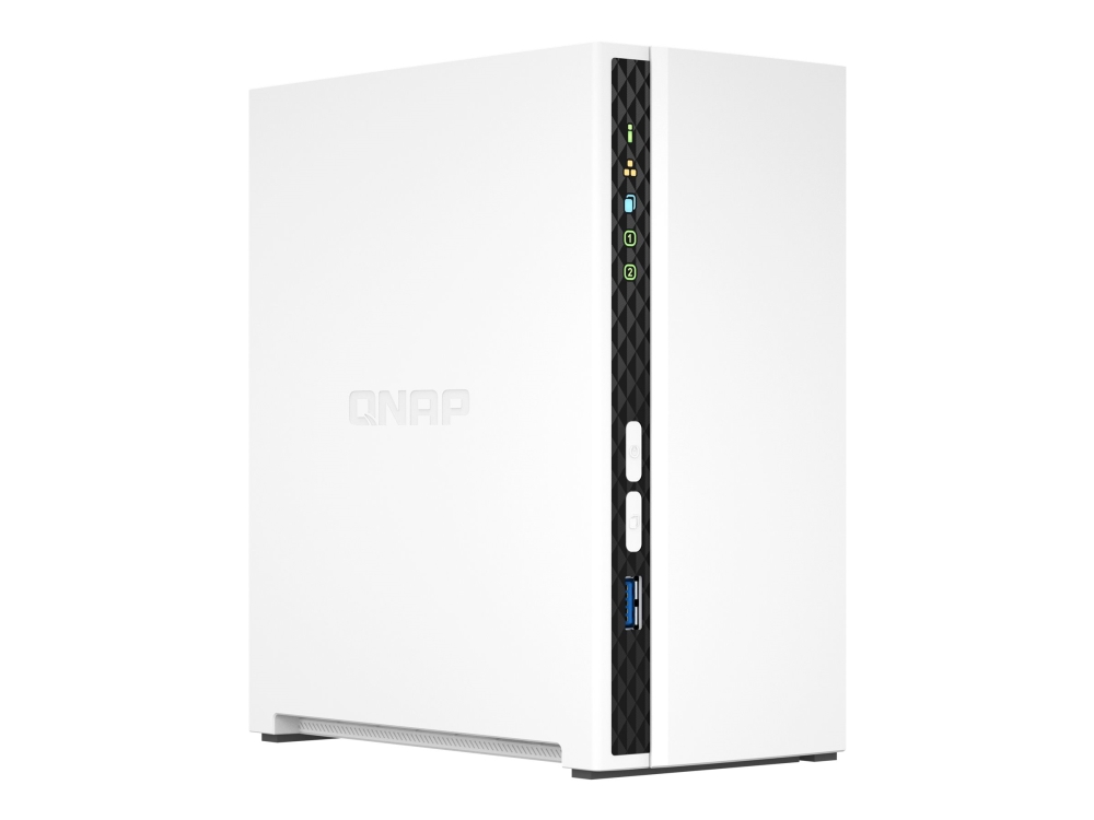 Qnap Ts-233 8Tb Seagate Ironwolf Nas-Bundle Nas Inkl. 2X 4Tb Seagate Ironwolf 3,5 Zoll Sata-Festplatte