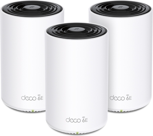 Tp-Link Axe5400 Whole Home Mesh Wi-Fi 6E System Tri-Band 574Mbps Bei 2,4Ghz + 2402Mbps Bei 5Ghz + 2402Mbps Bei 6Ghz