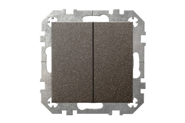 Liregus Two Way Switch Ip6+6-10-001-01 Black Ep