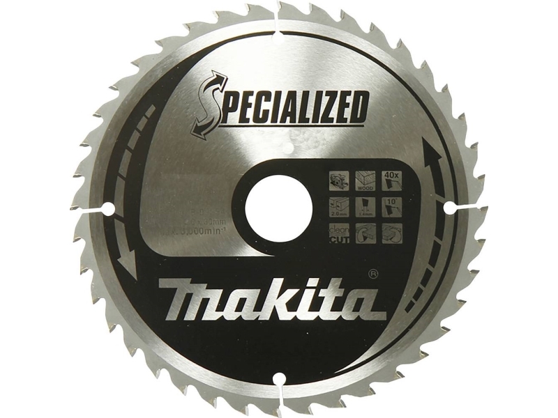 Makita B-54427 T.C.T. Pjūklas 190X1.45X30mm 23° T44 Specialized Akum. Diskiniams Pjūklams