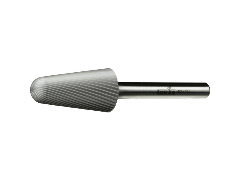 Lukas-Erzett A12031630605 Fræser Hss Rund Kegle Mål, Ø 16 Mm Skaftdiameter 6 Mm