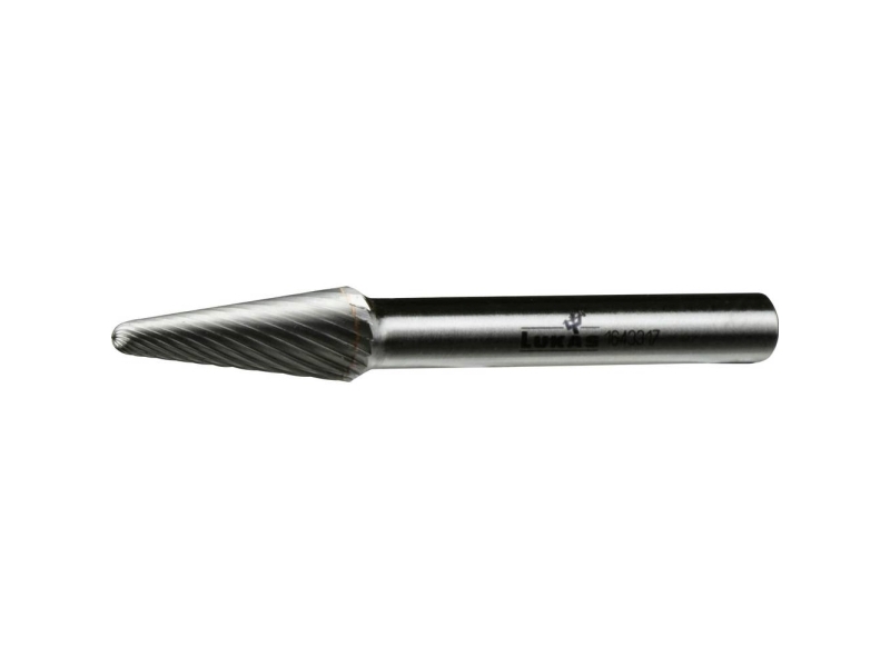 Lukas-Erzett A10070820603 Fræser Hårdt Metal Rund Kegle Mål, Ø 8 Mm Skaftdiameter 6 Mm