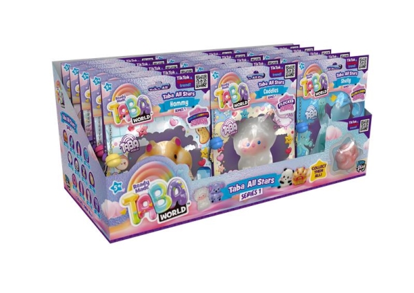 Pre-Made Taba Squishy Cdu 9 Asst. Series 1