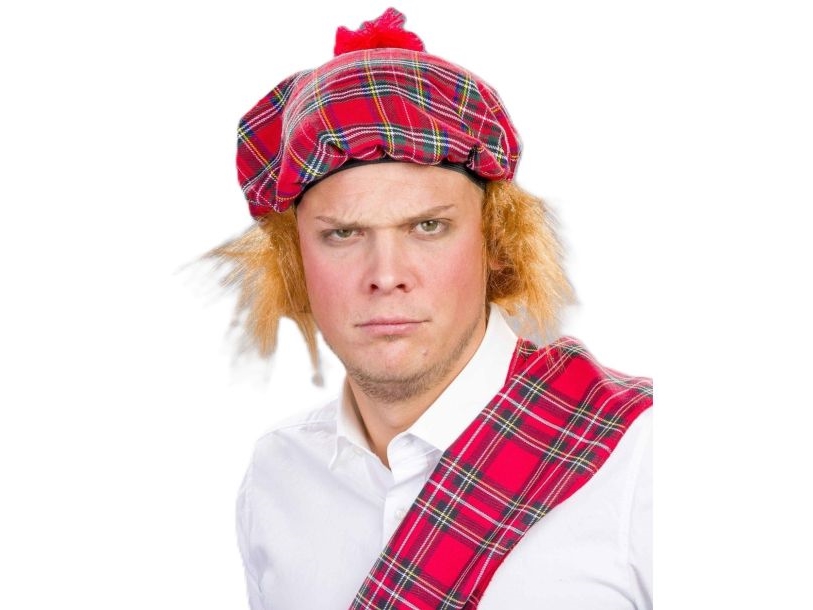 Roter Herr Tartanhut