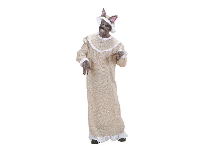 Bedstemor Ulv Kostume