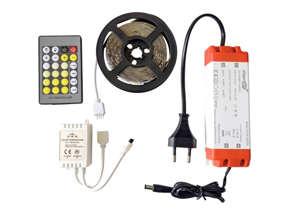 Standard Led-Strip-Set 9,3W/M 3M Cct-T Ip20 12V
