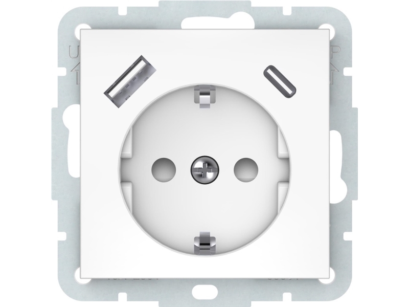 Vilma Socket Usb-A+C White Rp16-002-22/A+C Qr