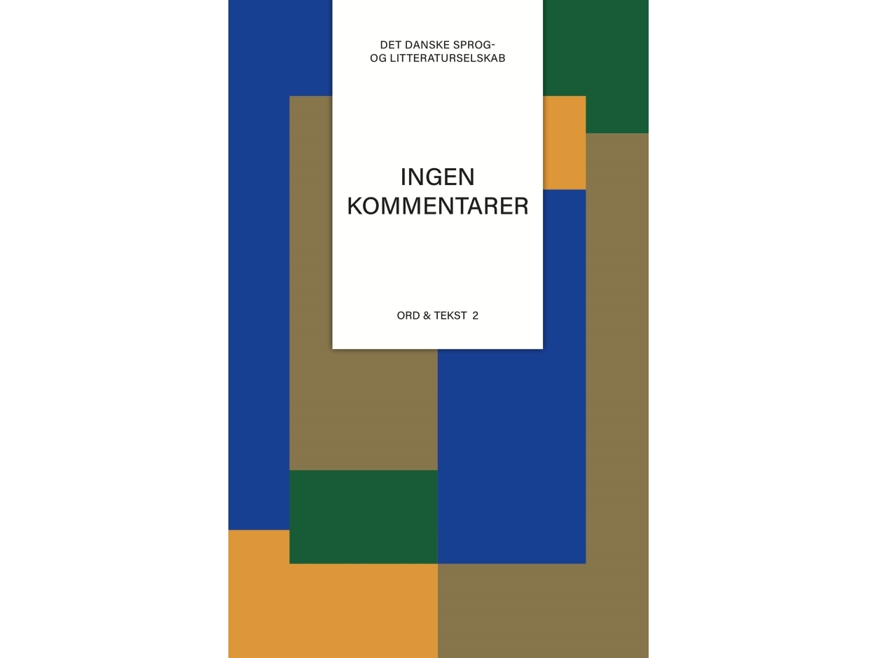 Ingen kommentarer | Redigeret af Jeppe Barnwell, Simon Skovgaard Boeck & Karen Skovgaard-Petersen