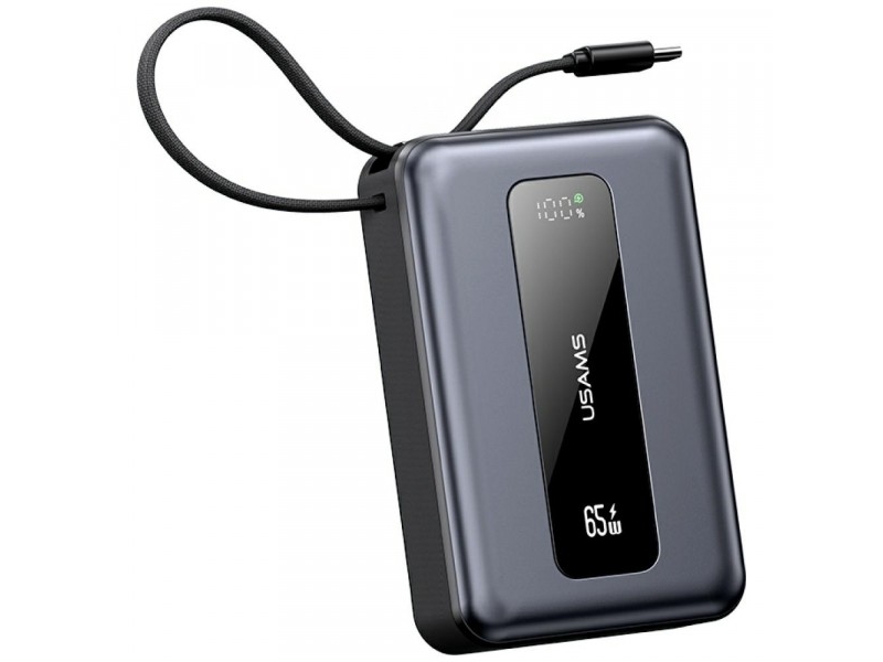 Powerbank USAMS XH Series CD243 20000mAh 65W tarnish | Tele & GPS - Batteri & Laddare - Strömförsörjningsbanker | GameStuff